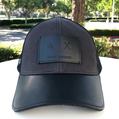 gorra armani negra|sombreros armani.